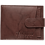 Teakwood Leathers Brown Leather Bi-Fold Wallet for Men 1 pc (Free Size)