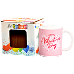 Clay Craft Valentine's Theme Swiss Coffee/Milk Mug - VL9 350 ml