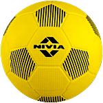 Nivia Home Play Football - Yellow/Blue, Size 3 1 pc
