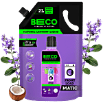 Beco Natural Laundry Detergent Liquid - Front Load 2 L Refill Pack