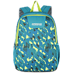 American Tourister Wave Casual Polyester Backpack - 24 L, Teal 1 pc