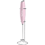 Lifelong Electric Milk Frother - Handheld Battery-Operated, With Stand, Pink 1 pc