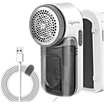 Lifelong 2-In-1 Lint Remover - For Clothes, With Brush, 2 M USB Cable, LLELR18 1 pc