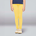 Lyra Kids Yellow Skinny Fit Leggings 1 pc (5-6 Years)