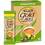 Tata Tea Gold All In 1 Instant Premix Cardamom Tea 140 g (10 Sachets x 14 g each)