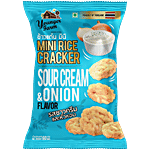 Younger Farm Sour Cream & Onion Flavour Mini Rice Cracker 60 g