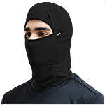 Boldfit Balaclava Full Face Helmet Mask - UV Protected, Black 1 pc