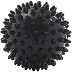 Boldfit Spike Massage Ball - For Physiotherapy, Black 1 pc