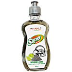 Patanjali Super Dishwash Gel - With Rakh & Lemon 250 ml