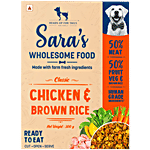 Heads Up for Tails Sara's Wholesome Classic Chicken & Brown Rice Dog Food 300 g 