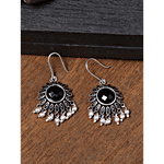 Voylla Work Essentials Round Cut Gem Earrings 1 Pair