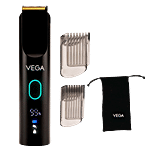Vega SmartOne S1 Beard Trimmer VHTH-30 - For Men, With Titanium Blade, Black 1 pc