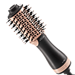 Vega LitStyle L3 Volumizer Hair Dryer Brush VHSD-03 - For Women, Black & Gold 1 pc