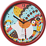 Chumbak Peacock Pride Wall Clock 1 pc