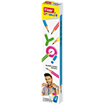 Flair Creative Yo Super Dark Pencils - Eraser + Sharpener 10 pcs