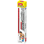 Flair Creative Dart Extra Dark Pencils - With Eraser + Sharpener 10 pcs