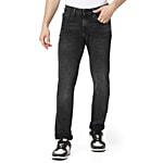 Spykar Men's Rover Regular Fit Mid Rise Cotton Jeans, Black 1 pc (Size-34)