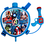 DealBindaas Mini Tank Backpack Holi Water Pichkari - For Kids, Avengers Theme 600 ml