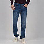 Numero Uno Mid Blue Regular Fit Sustainable Jeans RC73 1 pc (Size - 34)