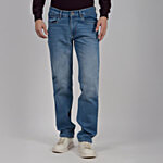 Numero Uno Mid Blue Regular Fit Sustainable Jeans RC94 1 pc (Size - 32)