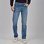 Numero Uno Mid Blue Straight Fit Sustainable Jeans RM94 1 pc (Size - 32)