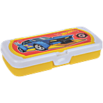 Pratap Sten Hot Wheels Yellow Pencil Box 1 pc