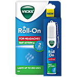 Vicks Roll-On - For Headaches, With Keychain 8 ml