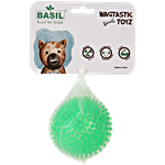 Basil TPR Squeaky Ball - Green 1 pc