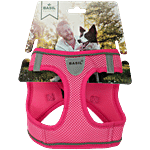 Basil Adjustable Mesh Harness - For Cats, Pink 1 pc