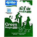 Aavin Green Magic Plus Homogenized & Pasteurized Milk 450 ml