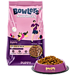 Bowlers Nutrimax Chicken & Milk Dry Food For Puppy 1.2 kg 