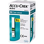 Accu-Chek Active Glucometer Test Strips For Determination Of Blood Glucose 50 pcs