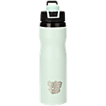 Hoom 304 Grade Stainless Steel Flip-Top Cap Water Bottle - Blue 710 ml