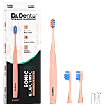 Dr.Dento Neo Sonic Electric Toothbrush 1 pc Coral Red