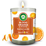 Airwick Blood Orange & Incense Scented Candle With Essential Oils 185 g Jar