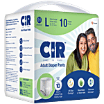 CIR Unisex Adult Diaper Pants - Large 10 pcs