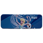 QIPS Disney Frozen Character Licensed Double-Layer Compartment Metal Pencil Box 1 pc