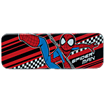QIPS Marvel Spiderman Character Licensed Double-Layer Compartment Metal Pencil Box 1 pc