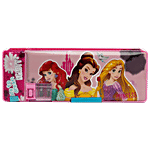 QIPS Disney Princess Character Licensed Magnetic Locking Pencil Box 1 pc