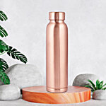 Prime-Metal Matt Finish Copper Plain Bottle 950 ml