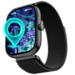 boAt Wave Sigma 3 Smart Watch With 2.01" Display, BT Calling, Crest+ OS - Metal Black 1 pc