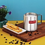 Hazel Stainless Steel Jug - Coffee/Tea/Milk Frothing Pitcher 600 ml