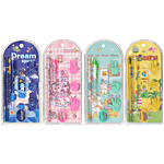 DP Stationery Set - Assorted Colours, 11 x 24 cm 7 pcs