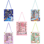 DP Stationery Set - Assorted Colours, 14 x 18 cm 6 pcs