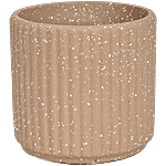 DP Simple Matte Striped Flower Pot - Assorted Colour 1 pc