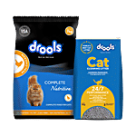 Drools Real Chicken Adult Cat Dry Food 7 kg (Get Free 5 kg Cat Litter)
