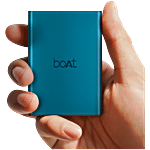 boAt 20000mAh Pocket-Size Compact Power Bank With Type-C 2-Way Input, 3X Output Ports - Steel Blue 1 pc