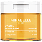 Mirabelle Korea Vitamin Toner Pads 70 pcs