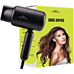 Winston Ionic Foldable Hair Dryer For Men & Women - Black, 1400 W 1 pc