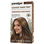 Paradyes Glossy Hair Tin Natural Looking Hair Colour - Hazel Brown, Light Brown 160 g